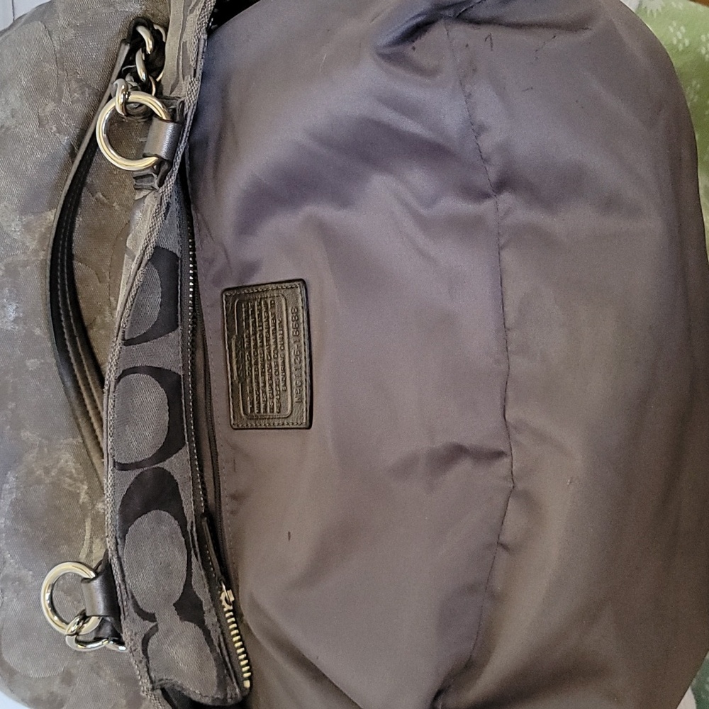 Coach Madison East/West Op Art shoulder handbag - Picture 13 of 16